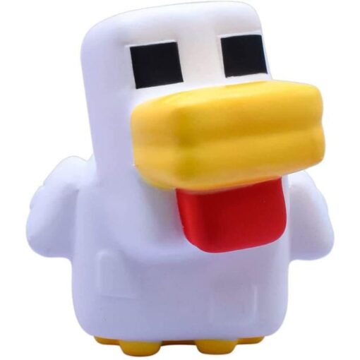 Minecraft Mega Squishme Anti-stress Figura 15 Cm Series 3 Chicken 15 Cm Just Toys