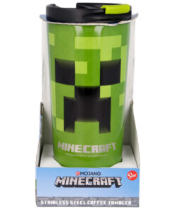 Minecraft Tazza con Coperchio Acciaio Inossidabile 425ml Stor