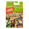 Minecraft Uno Carte da Gioco Mattel