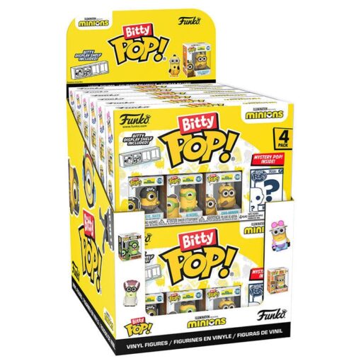 Minions Bitty Pop! Vinile Figura 4-pack  2