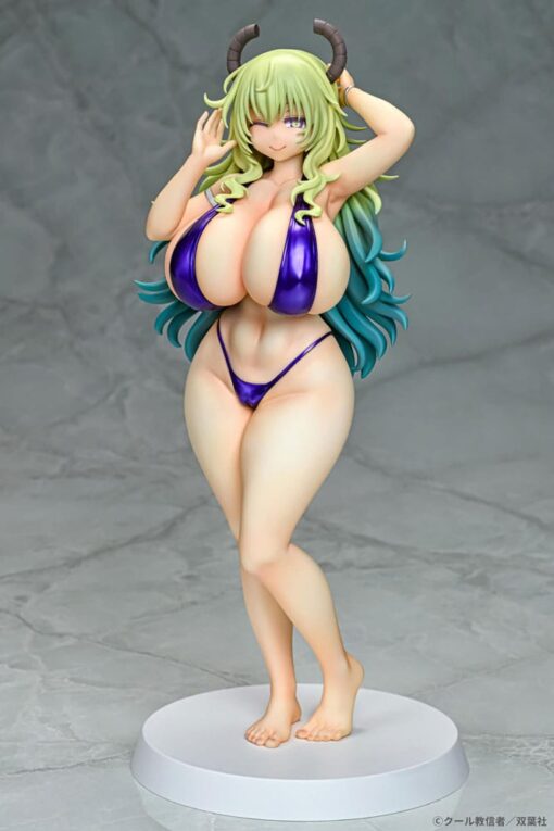 Miss Kobayashi's Dragon Maid Pvc Statua 1/7 Lucoa Bikini Style 26 Cm Q-six