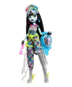 Monster High Bambola Frankie Stein Monster Fest 25 Cm Mattel