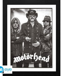 Motorhead - Framed Print "group Black E White" (30x40)