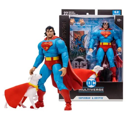 MULTIVERSE SUPERMAN & KRYPTO MULTIVERSO EDITION DC COMICS SUPERMAN - FIGURES