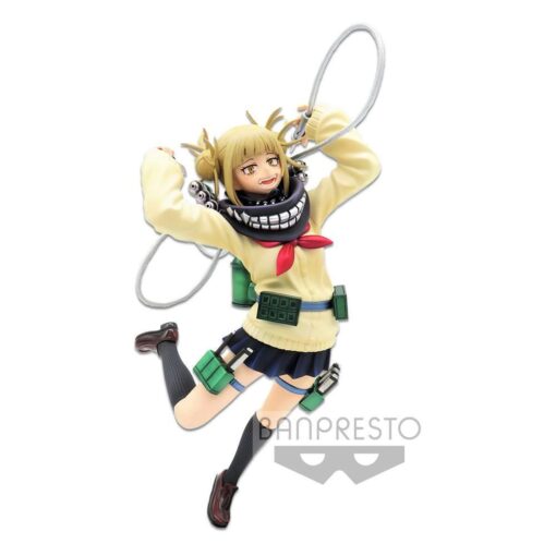 My Hero Academia Chronicle Academy Statua Toga 18cm Banpresto Scatola rovinata