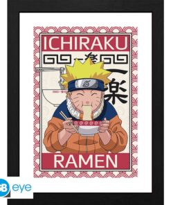 NARUTO - Framed print "Ichiraku Ramen" (30x40)