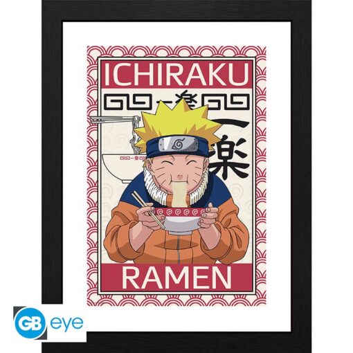 NARUTO - Framed print "Ichiraku Ramen" (30x40)