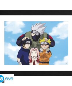 NARUTO - Framed print "Photo Team 7" (30x40)