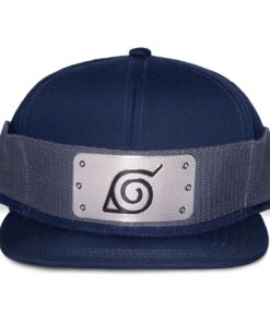 Naruto Shippuden Cappellino Cappellino Snapback Logo Blue Difuzed