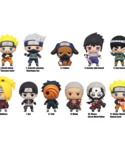 Naruto Shippuden Pvc Bag Clips Series 3  Con Figure Int.