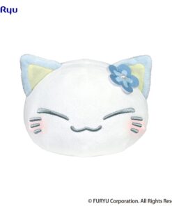 Nemuneko Cat Peluche Figura Blue 18 Cm Furyu