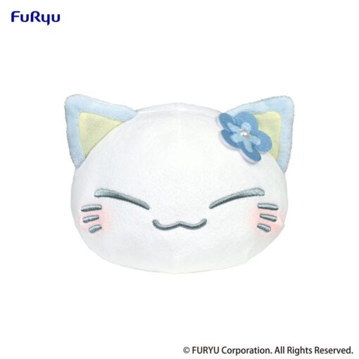 Nemuneko Cat Peluche Figura Blue 18 Cm Furyu