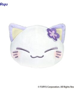 Nemuneko Cat Peluche Figura Purple 18 Cm Furyu