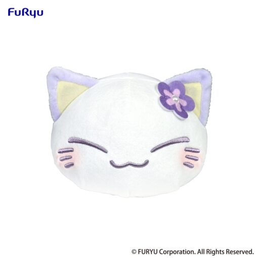 Nemuneko Cat Peluche Figura Purple 18 Cm Furyu