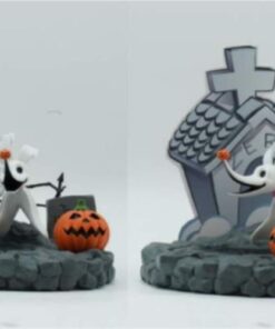 Nightmare Before Christmas - Super Figura Collection - Zero 8cm Figures