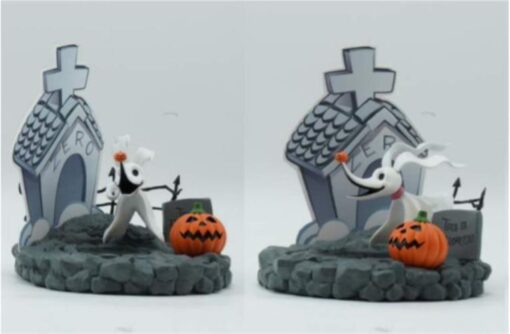 Nightmare Before Christmas - Super Figura Collection - Zero 8cm Figures