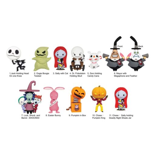 Nightmare Before Natale Pvc Bag Clips Series 5  Con Figure Int.