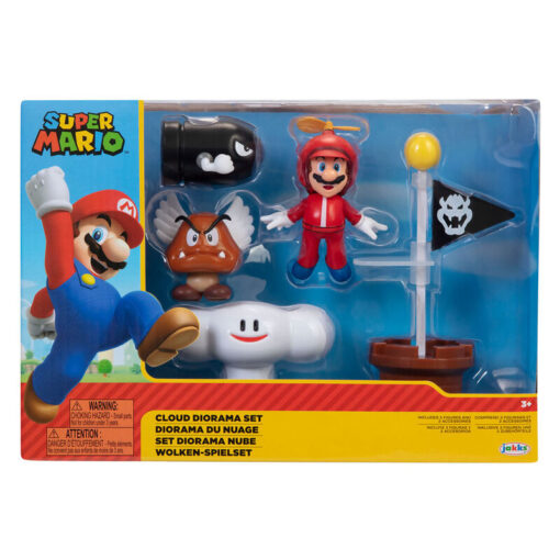 Nintendo Super Mario Cloud diorama set Jakks Pacific