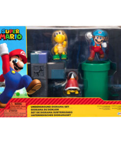 Nintendo Super Mario Underground diorama set Jakks Pacific