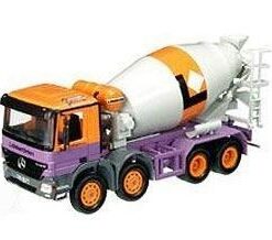 NZG 534/04 ACTROS 4 AXLE MIXER 'LICHTNER' 1:50 Modellino