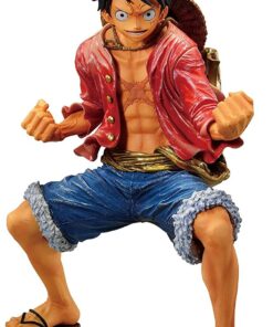 One Piece Cronaca Re dell'Artista Figura Monkey D. Luffy 18cm Banpresto