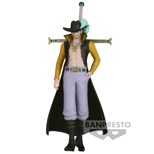 One Piece Dracule Mihawk The Shukko Figura 16cm Banpresto