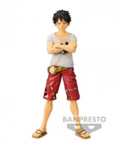 One Piece Film Red Vol.6 The Grandline Men Luffy Figura 16cm Banpresto