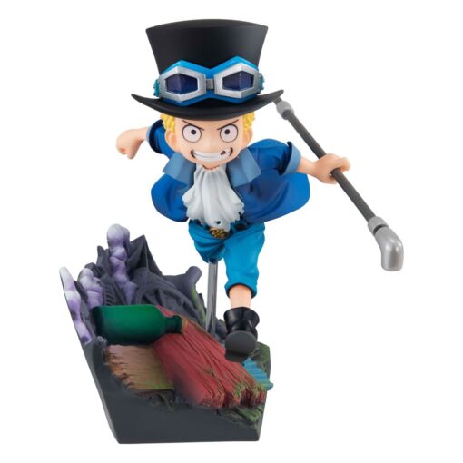 One Piece G.e.m. Series Pvc Statua Sabo Run! Run! Run! 13 Cm Megahouse