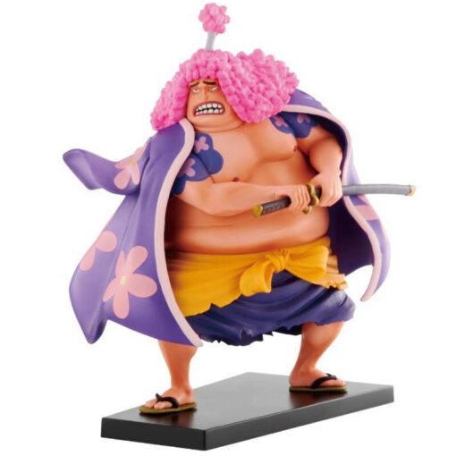 One Piece I Nove Scabbards Rossi sono Qui Figura Ashura Ichibansho 15cm Banpresto