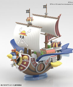 One Piece Kit di Montaggio Grande Nave Thousand Sunny Vola Bandai