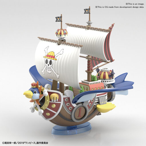 One Piece Kit di Montaggio Grande Nave Thousand Sunny Vola Bandai