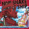 One Piece Model Kit Nave Pirata Serpente Nine Bandai