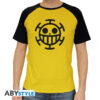 One Piece - Tshirt "trafalgar Law" Uomo Ss Yellow - Premium Medium