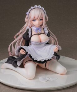 Original Character Pvc Statua 1/6 Clumsy Maid "lily" Illustration By Yuge 16 Cm Vibrastar