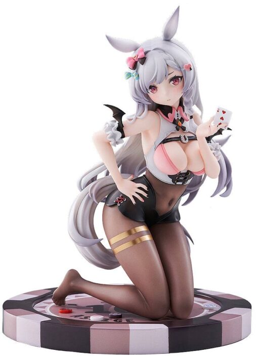 Original Character Pvc Statua 1/7 Ashige-chan: Lucky Dealer Ver. 19 Cm Solarain