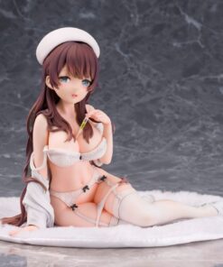 Original Illustration By Vispo Statua 1/6 Nurse No!? Natsuho-san Onetsu Hakarimashoone 14 Cm Daiki Kougyo