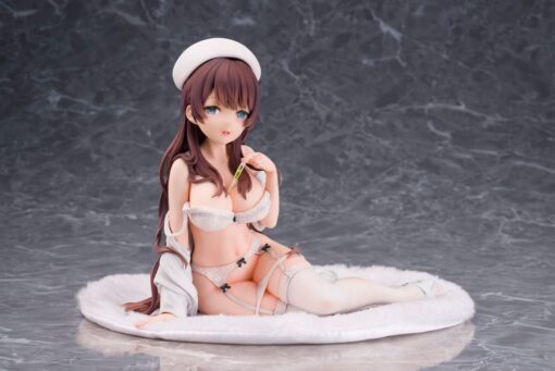 Original Illustration By Vispo Statua 1/6 Nurse No!? Natsuho-san Onetsu Hakarimashoone 14 Cm Daiki Kougyo