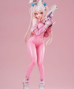 Original Illustrationpvc Statua 1/6 Super Bunny Illustrated By Dduck Kong 28 Cm Hobby Sakura