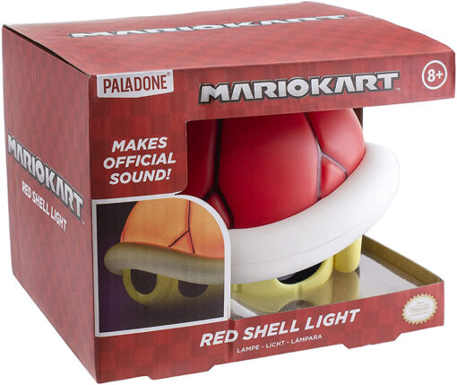 PALADONE LAMPADA GUSCIO ROSSO MARIO KART GADGET