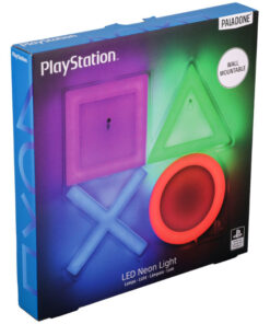 PALADONE LAMPADA NEON DA MURO PLAYSTATION SIMBOLI PLAYSTATION - LAMPADE