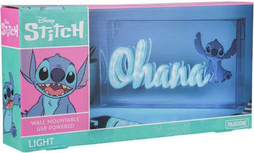 PALADONE LAMPADA NEON LILO & STITCH OHANA DISNEY STITCH - LAMPADE