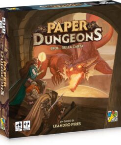 Paper Dungeons - Eroi.. Sulla Carta Giochi Da Tavolo DV Giochi