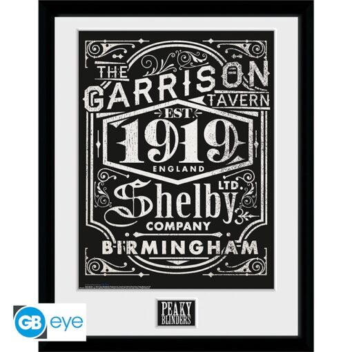 PEAKY BLINDERS - Framed print "Shelby Company" (30x40)