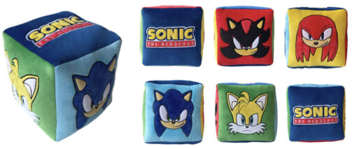 PELUCHE CUBO SONIC THE HEDGEHOG 25X25CM SONIC THE HEDGEHOG - PELUCHE