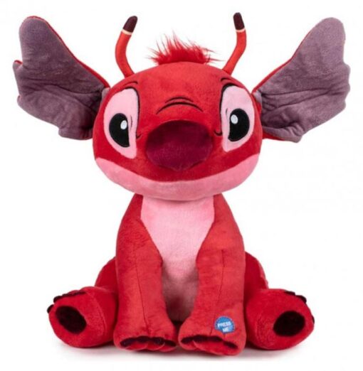 PELUCHE SONORO LILO & STITCH LEROY 40CM DISNEY