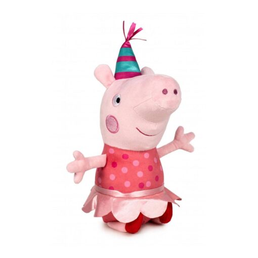 Peppa Pig: Party Peppa 31 Cm Peluche Play By Play