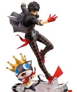 Persona 5 Dancing Star Night Artfxj Statua 1/8 Hero & Morgana 25 Cm Kotobukiya