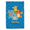 Pokemon Fleece Blanket Starter Pokemon 130 X 160 Cm Herding