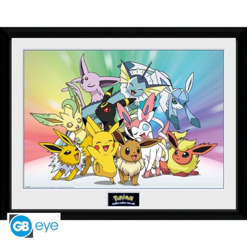 POKEMON - Framed print "Eevee" (30x40)