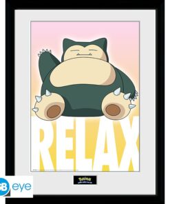 POKEMON - Framed print "Snorlax" (30x40)